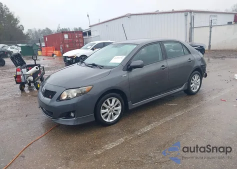 2010 Toyota Corolla Base from USA, damaged, VIN 2T1BU4EE4AC535610